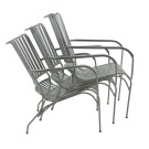 Veba - Phil fauteuil de jardin - Gris-Vert