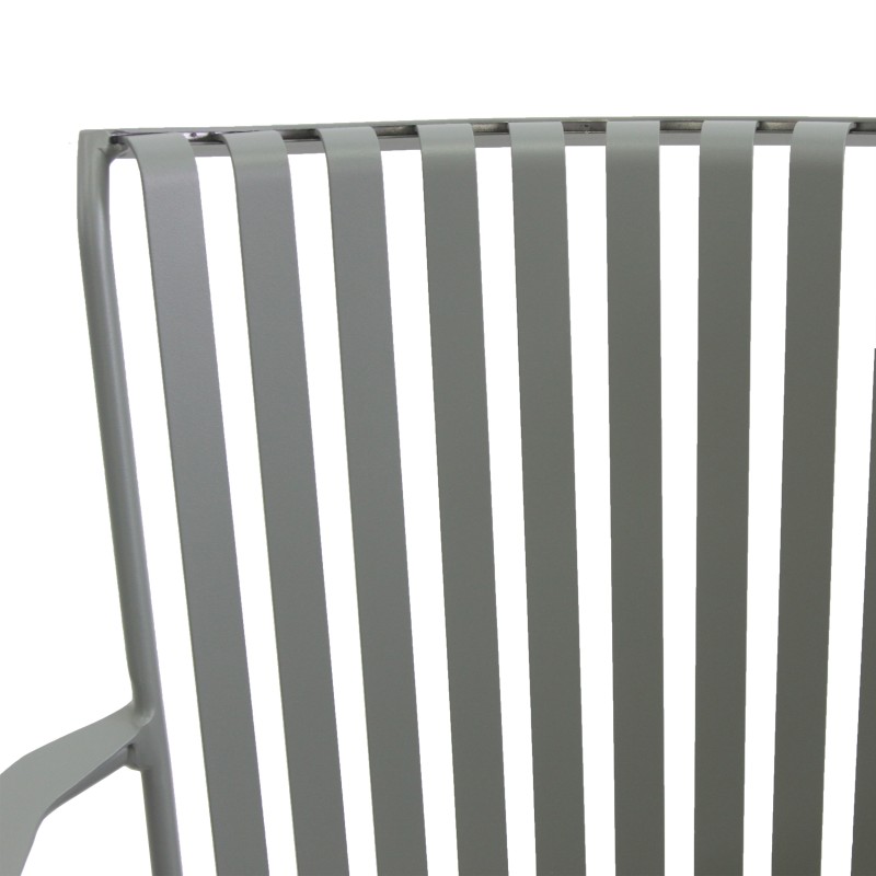 Veba - Phil fauteuil de jardin - Gris-Vert