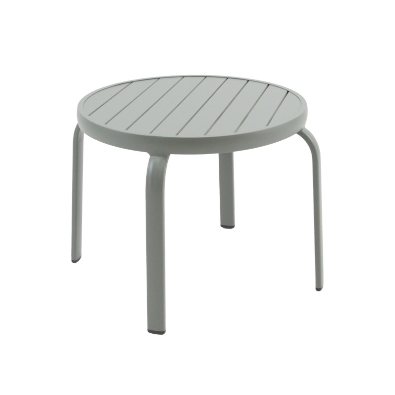 Veba - Phil table d'appoint d'extérieur - Gris-Vert