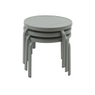 Veba - Phil table d'appoint d'extérieur - Gris-Vert