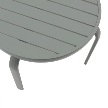 Veba - Phil table d'appoint d'extérieur - Gris-Vert