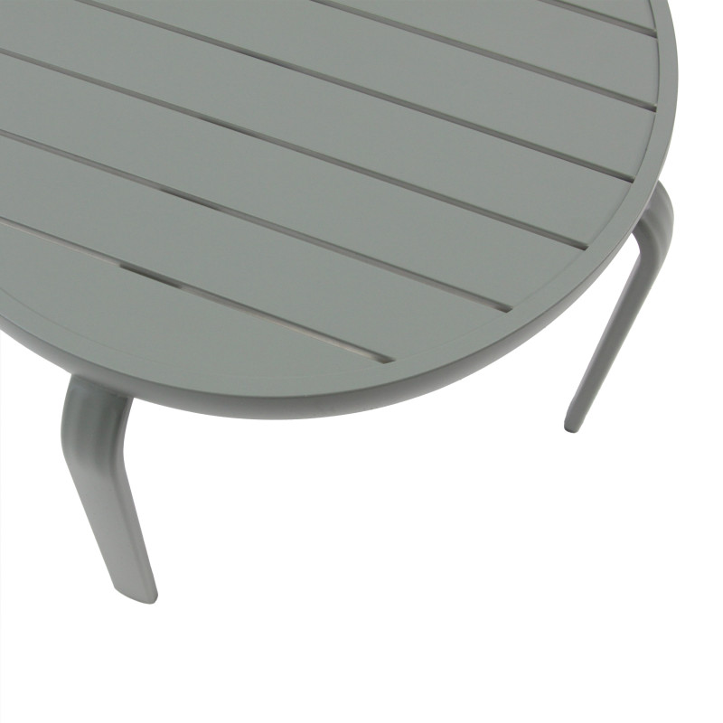Veba - Phil table d'appoint d'extérieur - Gris-Vert