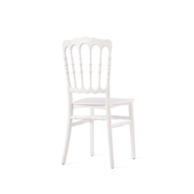 Veba - Napoleon chaise empilable Blanc 