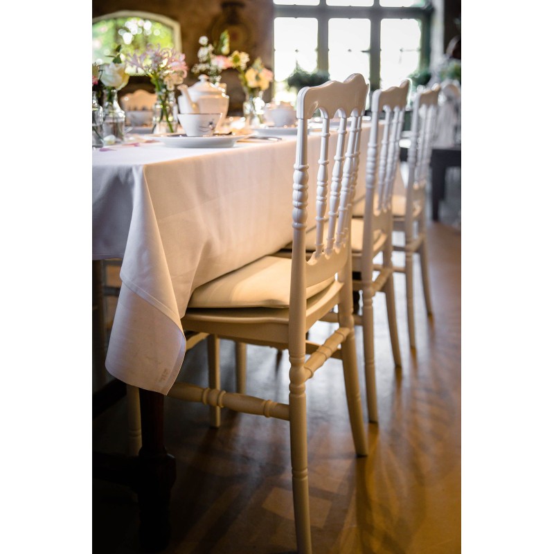 Veba - Napoleon chaise empilable Blanc 