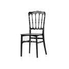 Veba - Napoleon chaise empilable Noir