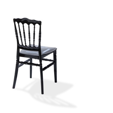Veba - Napoleon chaise empilable Noir