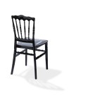 Veba - Napoleon chaise empilable Noir