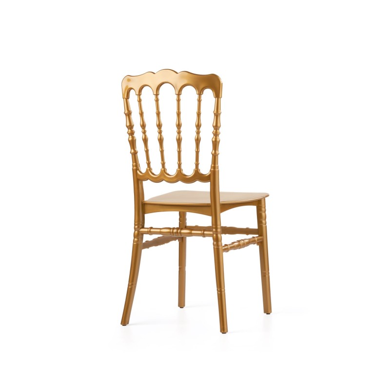 Veba-Napoleon chaise empilable Or