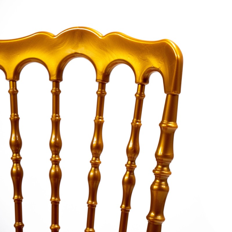 Veba-Napoleon chaise empilable Or