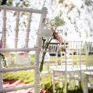 Veba - Tiffany chaise empilable Blanc, Polypropylène incassable,