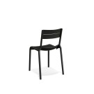 Veba - Calor Chaise de terrasse - Noir