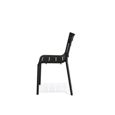Veba - Calor Chaise de terrasse - Noir