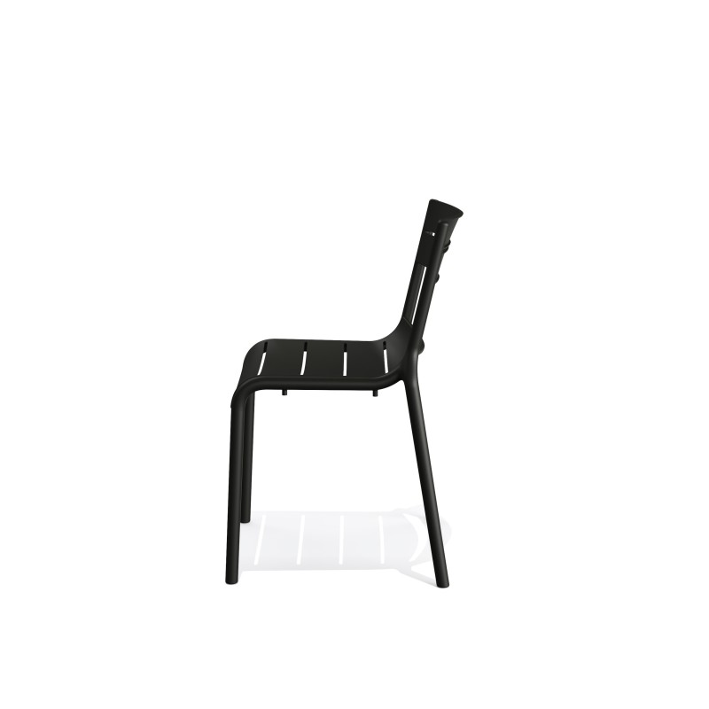 Veba - Calor Chaise de terrasse - Noir