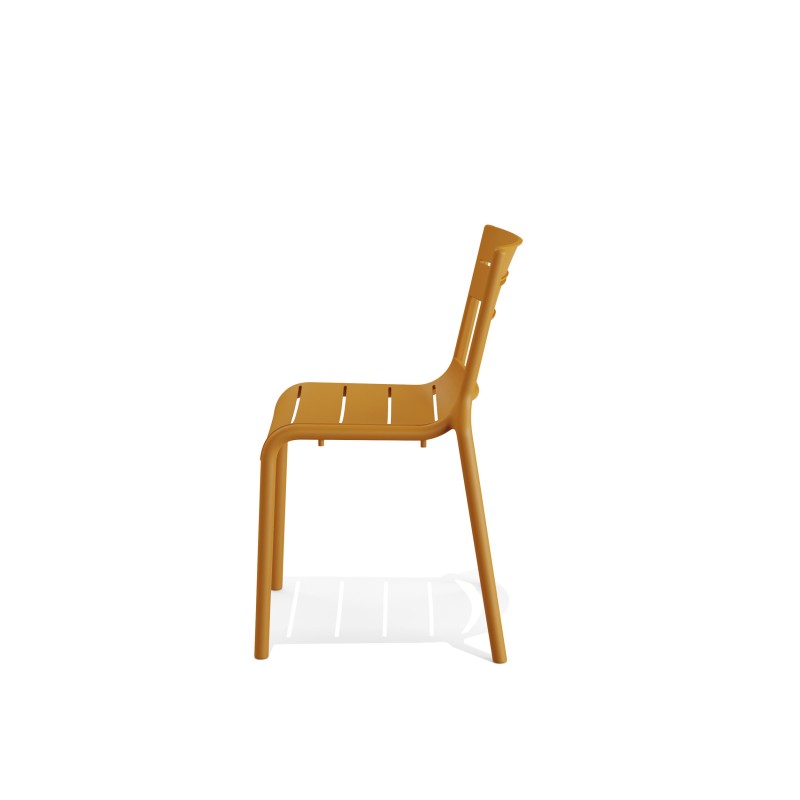 Veba - Calor Chaise de terrasse - Jaune