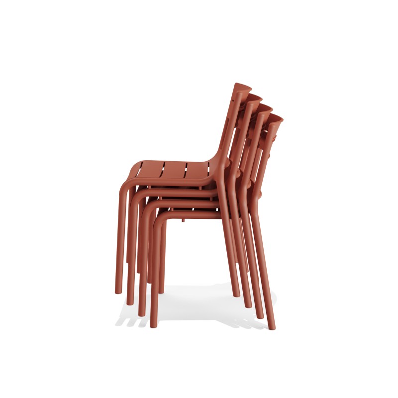 Veba - Calor Chaise de terrasse - Jaune