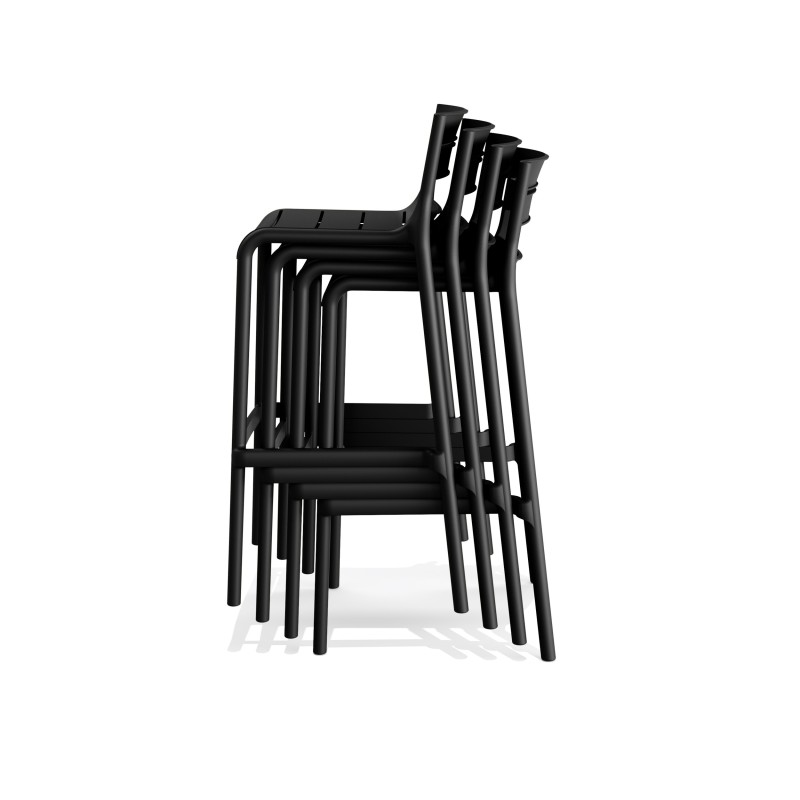 Veba - Calor Tabouret de bar - Noir