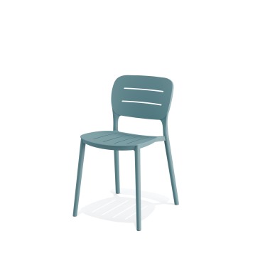 Veba - Propi Chaise de terrasse - Bleu