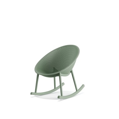 Veba - Qosy Chaise à bascule outdoor - Vert