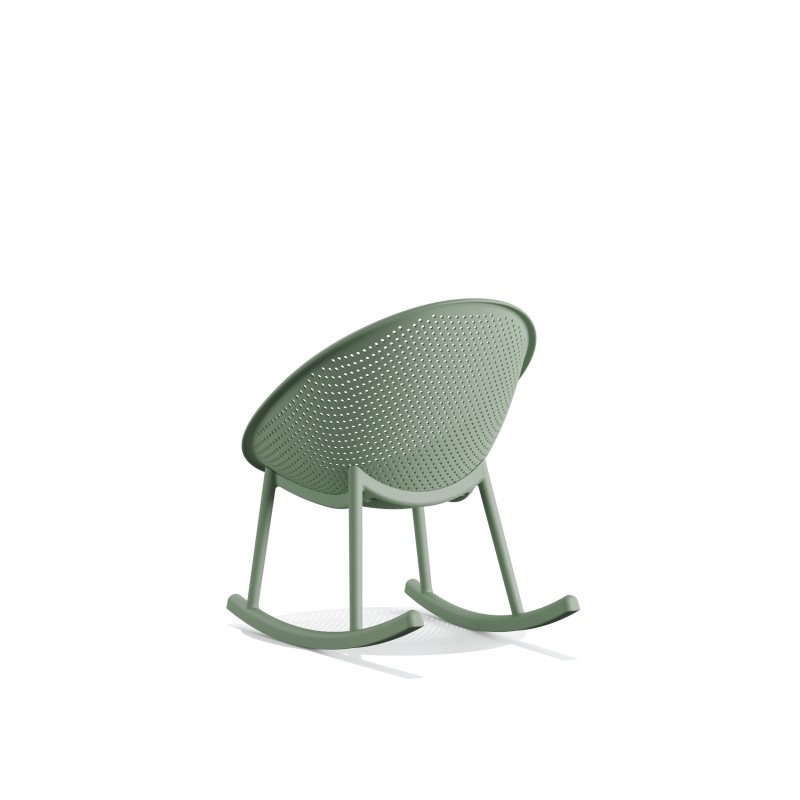 Veba - Qosy Chaise à bascule outdoor - Vert