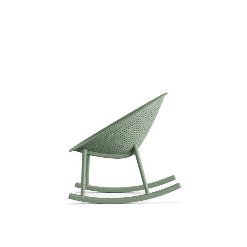 Veba - Qosy Chaise à bascule outdoor - Vert