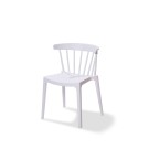Veba - Windson chaise empilable Blanc Polypropylène