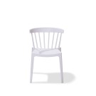Veba - Windson chaise empilable Blanc Polypropylène