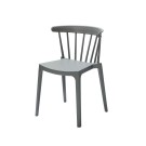 Veba - Windson chaise empilable Vert Polypropylène