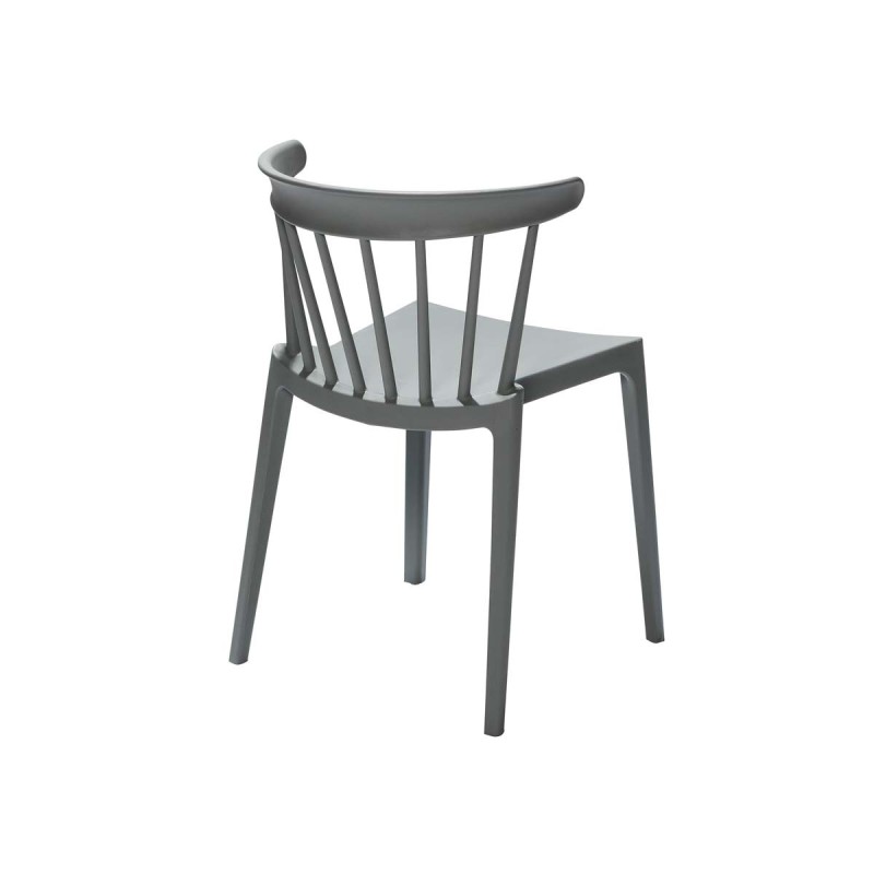 Veba - Windson chaise empilable Vert Polypropylène