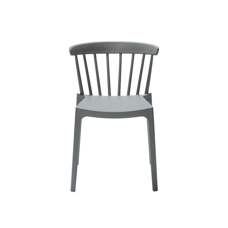 Veba - Windson chaise empilable Vert Polypropylène
