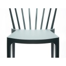 Veba - Windson chaise empilable Vert Polypropylène