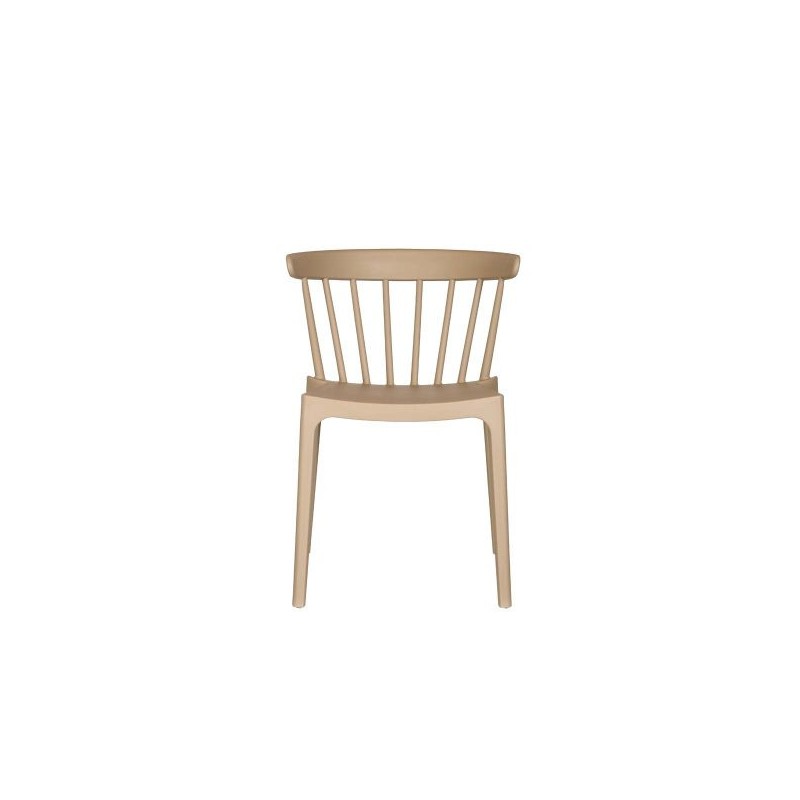 Veba - Windson chaise empilable Sable Polypropylène