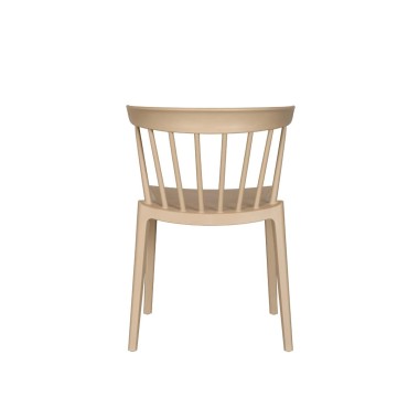 Veba - Windson chaise empilable Sable Polypropylène