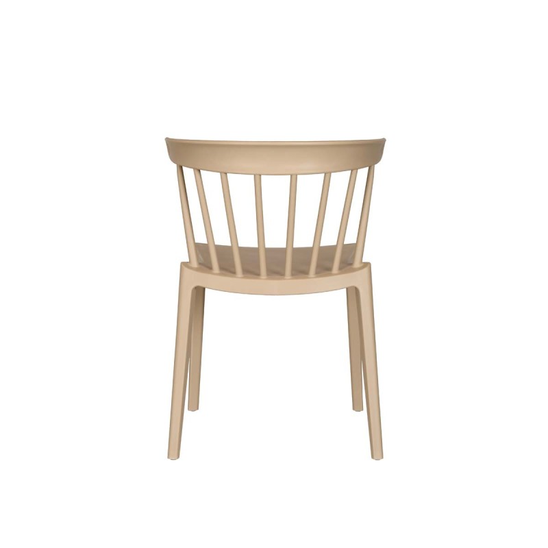 Veba - Windson chaise empilable Sable Polypropylène