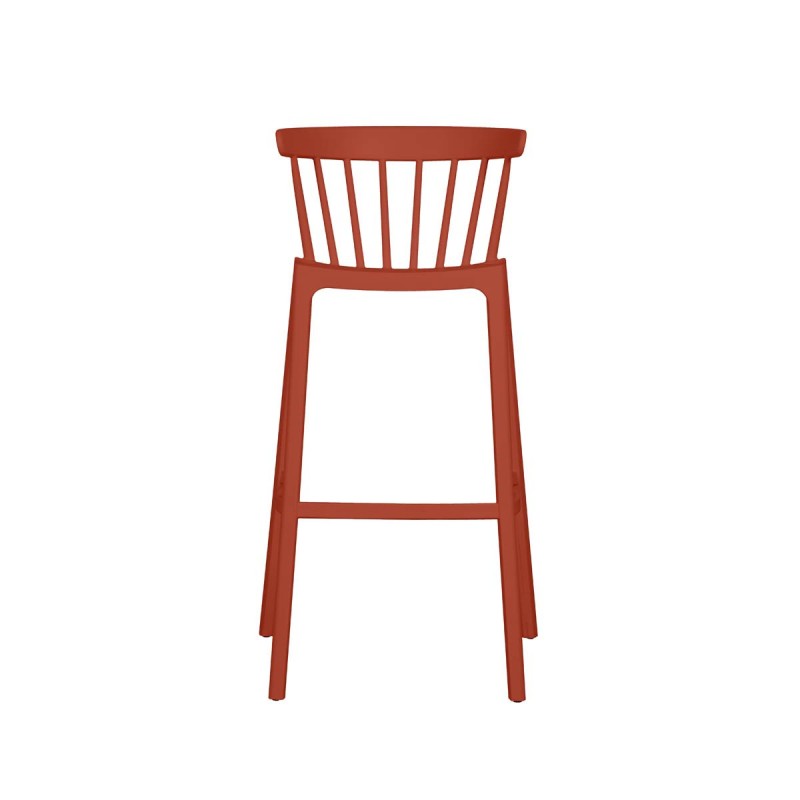 Veba - Windson tabouret de bar Terracotta, Polypropylène