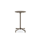 Veba - Versa table de terrasse/mange-debout | Ajustable en 2 hauteurs - Cappuccino