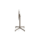 Veba - Versa table de terrasse/mange-debout | Ajustable en 2 hauteurs - Cappuccino