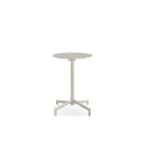 Veba - Versa table de terrasse/mange-debout | Ajustable en 2 hauteurs - Beige