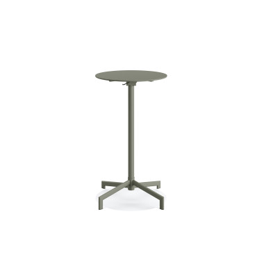 Veba - Versa table de terrasse/mange-debout | Ajustable en 2 hauteurs - Vert