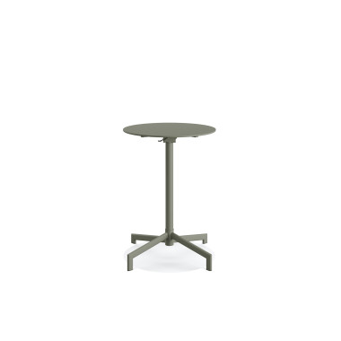 Veba - Versa table de terrasse/mange-debout | Ajustable en 2 hauteurs - Vert