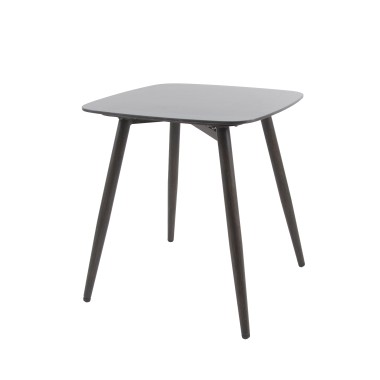 Veba - Pedro table de terrasse - Céramique Wengé-Noir