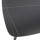 Veba - Pedro table de terrasse - Céramique Wengé-Noir