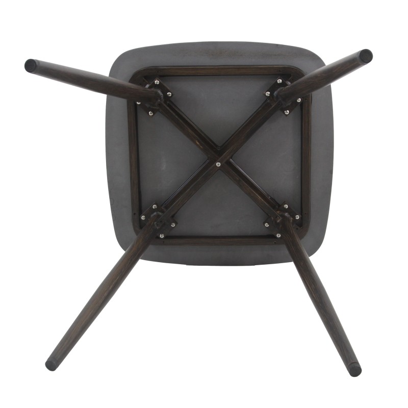 Veba - Pedro table de terrasse - Céramique Wengé-Noir