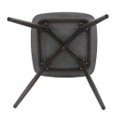 Veba - Pedro table de terrasse - Céramique Wengé-Noir