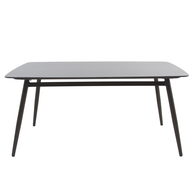 Veba - Pedro table à manger - Céramique Wengé-Noir