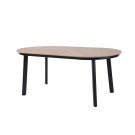 Veba - Polly table à manger de jardin - Noir-Bois