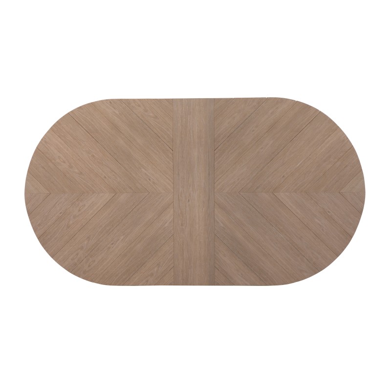 Veba - Polly table à manger de jardin - Noir-Bois