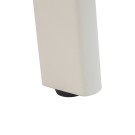 Veba - Polly table à manger de jardin - Beige-Bois