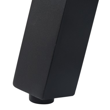 Veba - Halo table de jardin ronde - Noir