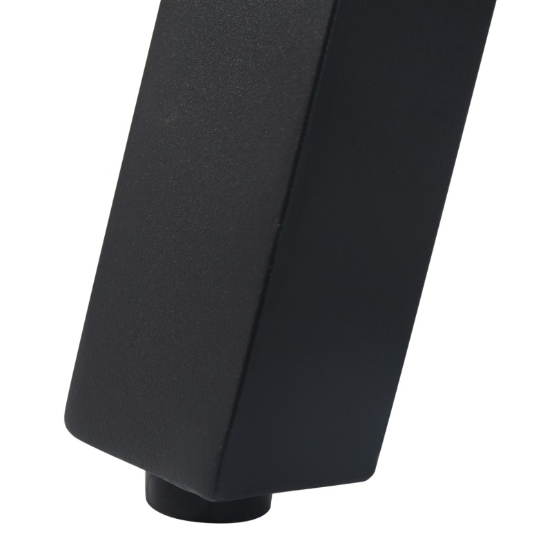 Veba - Halo table de jardin ronde - Noir