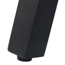 Veba - Halo table de jardin ronde - Noir